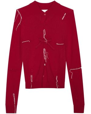 ShuShu/Tong Slim Knit Top - Rot