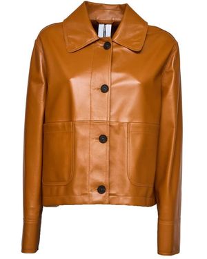 S.w.o.r.d 6.6.44 Leather Jackets - Brown