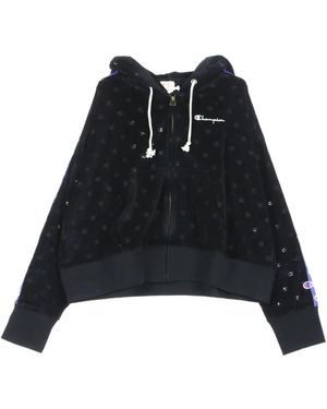 Champion Hooded Sweatshirt - Black