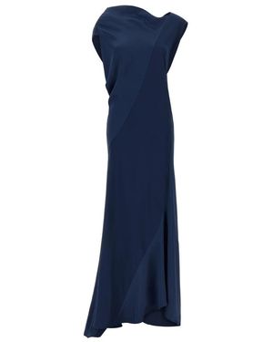 Alberta Ferretti Kleedjes ,Blauw ,Jurken