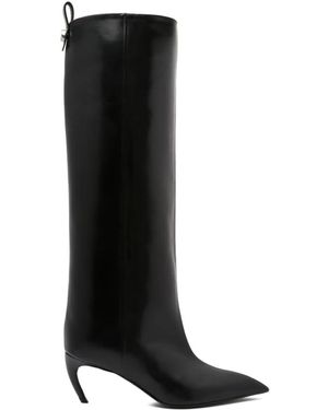 The Attico Heeled Boots - Nero