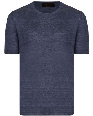 Gran Sasso Round-Neck Knitwear - Blue