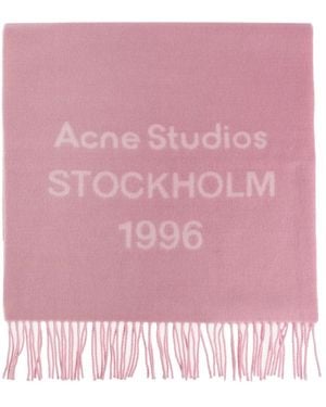 Acne Studios Winter Scarves - Morado