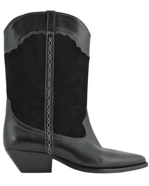 Isabel Marant Cowboy Boots - Black