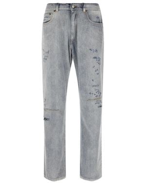 MM6 by Maison Margiela Straight Jeans - Grey