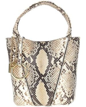 Chloé Small Spin Tote - Weiß