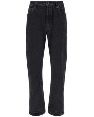 Saint Laurent Loose-Fit Jeans - Negro