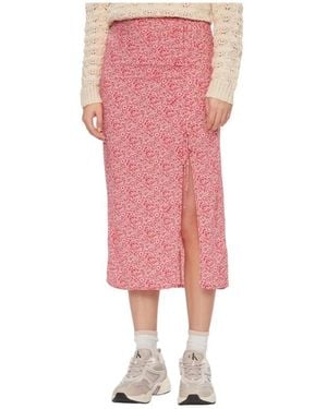 Pepe Jeans Midi Skirts - Pink