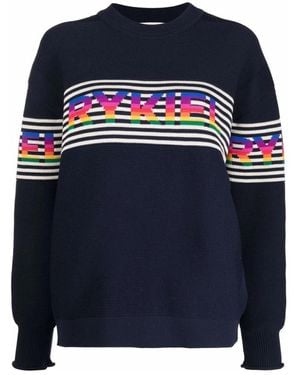 Sonia Rykiel Round-Neck Knitwear - Blue