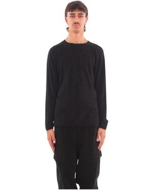 Transit Virgin Wool Outer Seams Sweater - Zwart