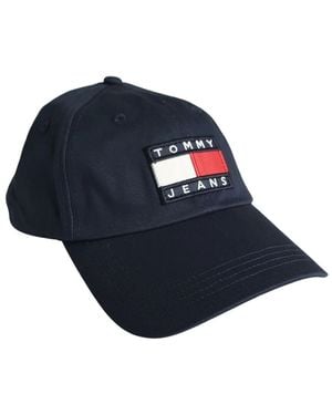 Tommy Hilfiger Blaue Baseballkappe Heritage Baumwolle
