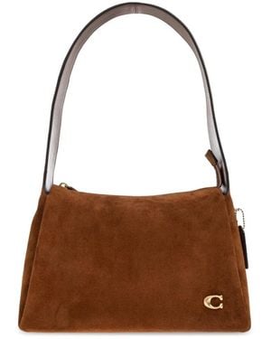 COACH Lola Schoudertas - Bruin