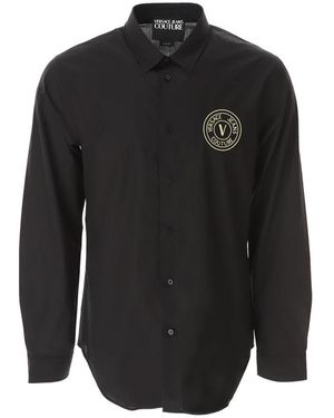 Versace Jeans Couture Casual Shirts - Black