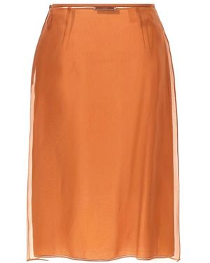 Prada Midi Skirts - Naranja