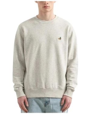 Edmmond Studios Enten-Patch Sweatshirt - Grau