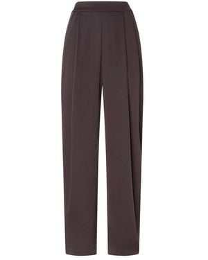 Pinko Wide Trousers - Marrón