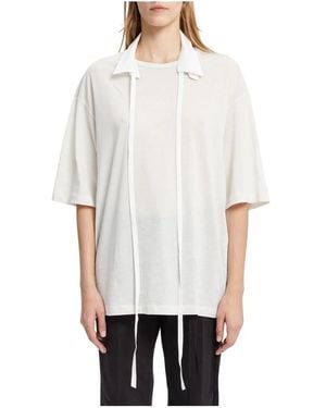 Ann Demeulemeester Agapi High Comfort T-Shirt - Wit