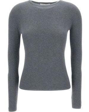 Lisa Yang Round-Neck Knitwear - Grey