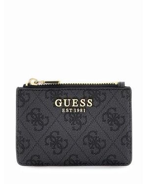 Guess Accessoires ,Zwart ,Laurel Ii Slg Credit Card Case