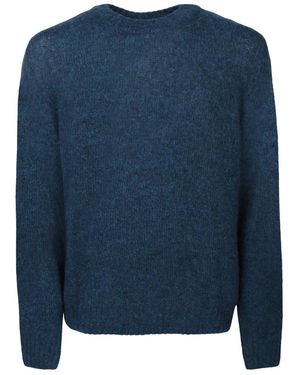 Lardini Trui Met Ronde Hals - Blauw