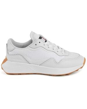 Tommy Hilfiger Weiße Ledersneaker