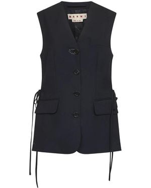 Marni Vests - Blue