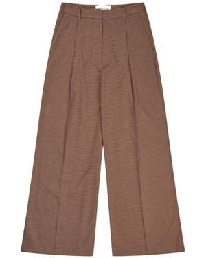 Munthe Wide Trousers - Marrone
