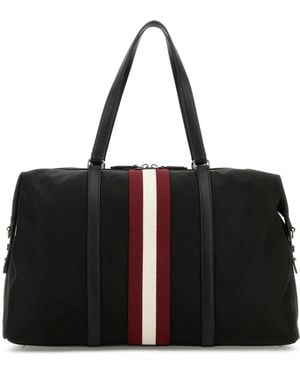 Bally Borsa da viaggio in tela - Nero