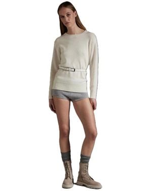 Kangra Sweaters Spotted - Grau