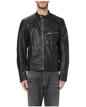 Belstaff Leather Jackets - Zwart