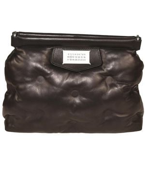 Maison Margiela Glam Slam Classique Clutch - Zwart