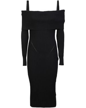 ANDREA ADAMO Midi Dresses - Black