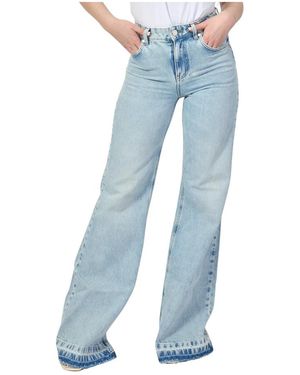 Gaelle Paris Boot-Cut Jeans - Azul