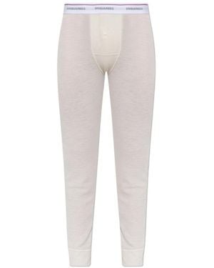 DSquared² Nachtkleding ,Wol Wool Pyjamabroek - Grijs