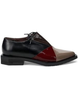 LE BOHÉMIEN Laced Shoes - Brown
