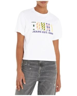 Tommy Hilfiger T-Shirts - White