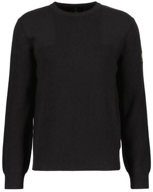 Belstaff Rundhals-Strickware - Schwarz