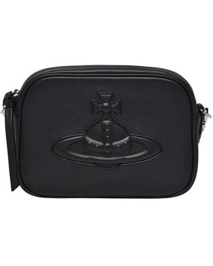 Vivienne Westwood Tassen ,Zwart ,Leer Anna Camera