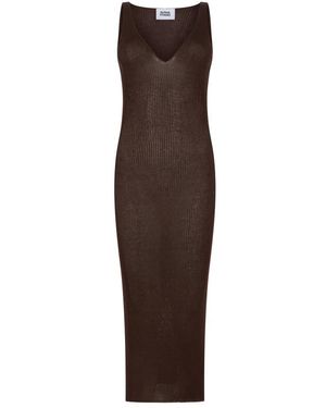 Alpha Studio Knitted Dresses - Brown