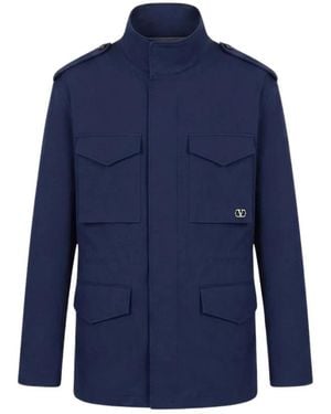 Valentino Light Jackets - Blue