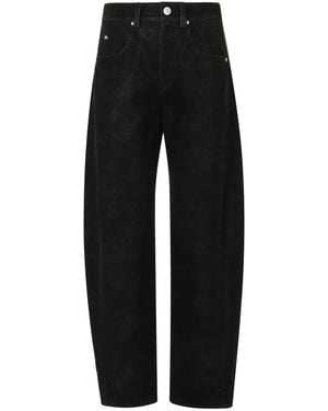 Isabel Marant Broeken ,Zwart ,Polyester Belky Broek
