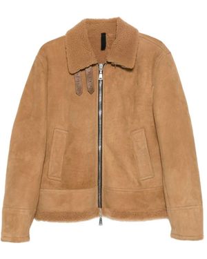 Tagliatore Leather Jackets - Marrón