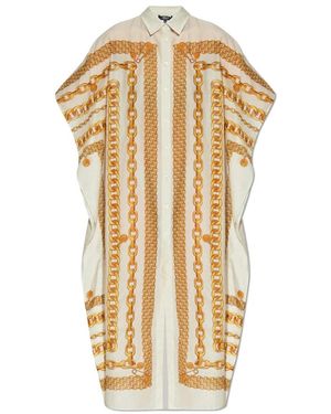Versace Shirt Dresses - Metallizzato