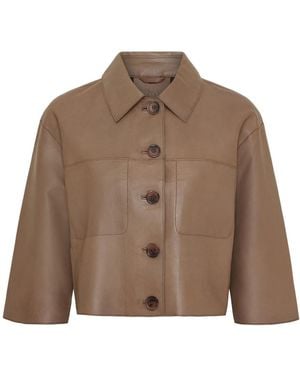Notyz Leather Jackets - Marrón