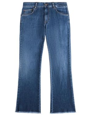 Fay Boot-Cut Jeans - Azul