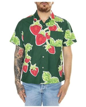 Obey Short Sleeve Shirts - Verde