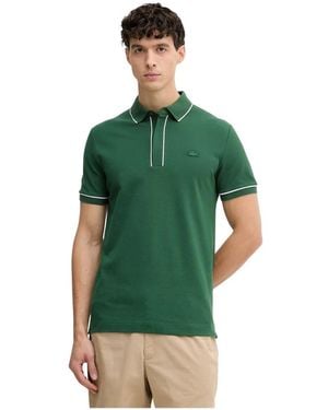 Lacoste Paris Stretch Piqué Polo - Groen