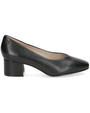Caprice Court Shoes - Black