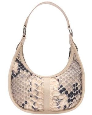 Roberto Cavalli Shoulder Bags - White
