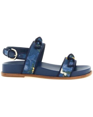 Alexandre Birman Flat Sandals - Azul